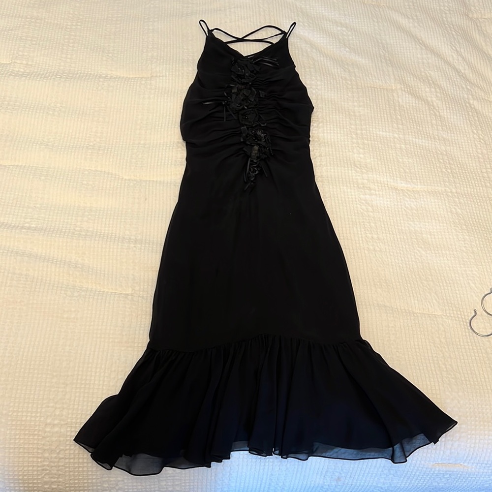 Badgley Mischka beautiful dress.